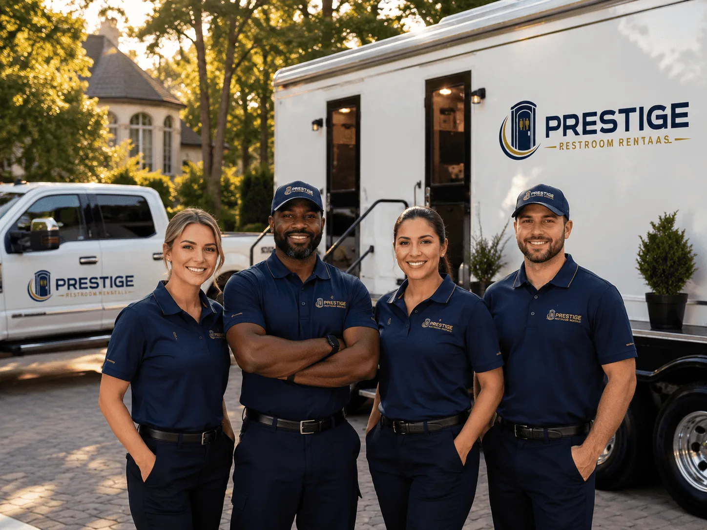 Trusted Luxury Portable Restrooms company in Benge, WA